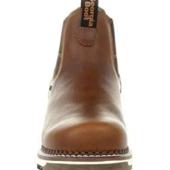 Women Georgia Men's AMP LT Wedge Chelsea Steel Toe WP Work Boot - - GB00353