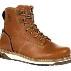 Women Georgia Men's AMP LT Wedge Soft Toe Work Boot - - GB00347