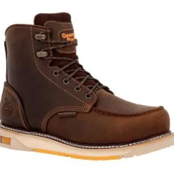 Women Georgia Men's Amp Lt Wedge 6" Comp Toe WP Work Boot -- GB00592