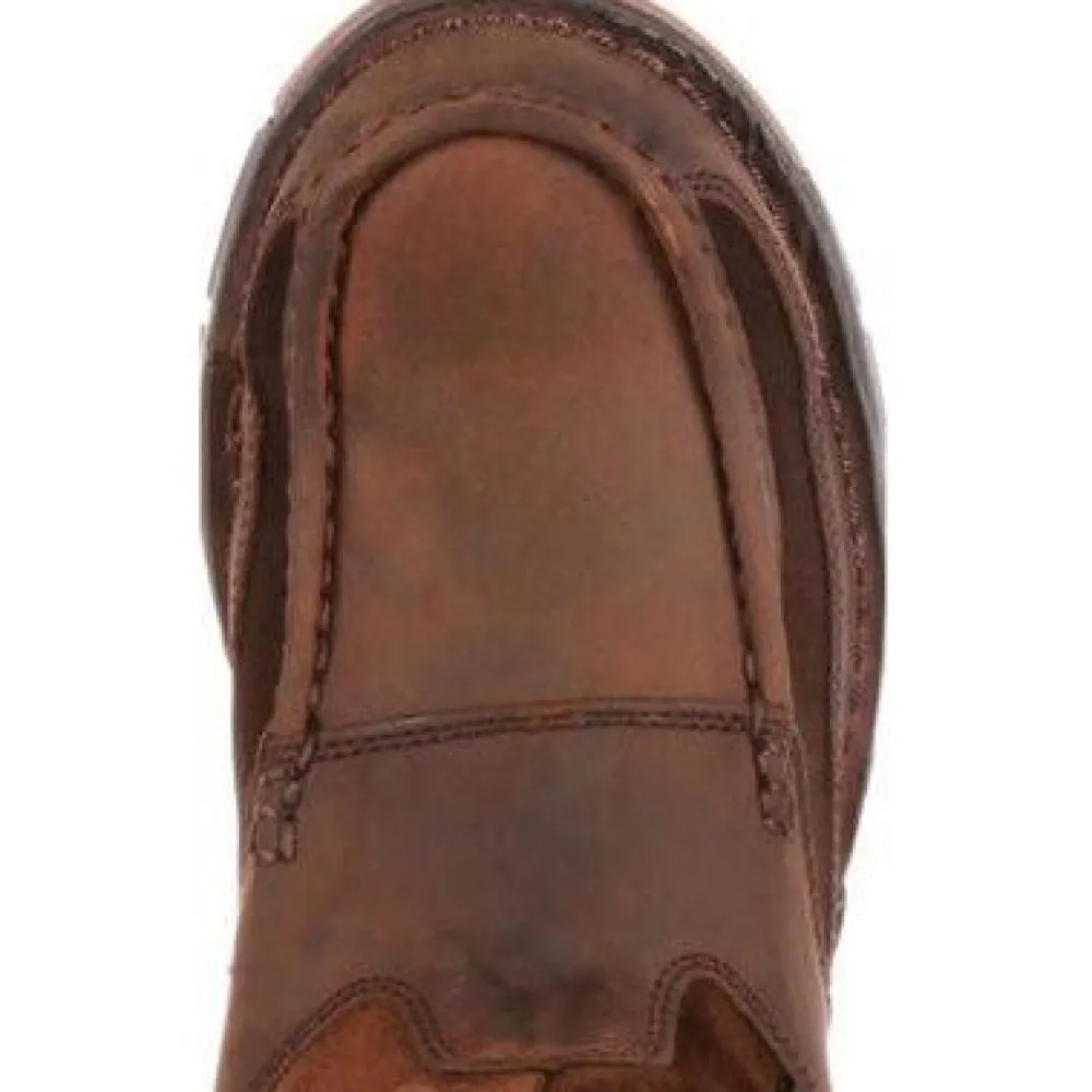 Women Georgia Men's Athens 10" Soft Toe WP Wellington Work Boot -- G4403