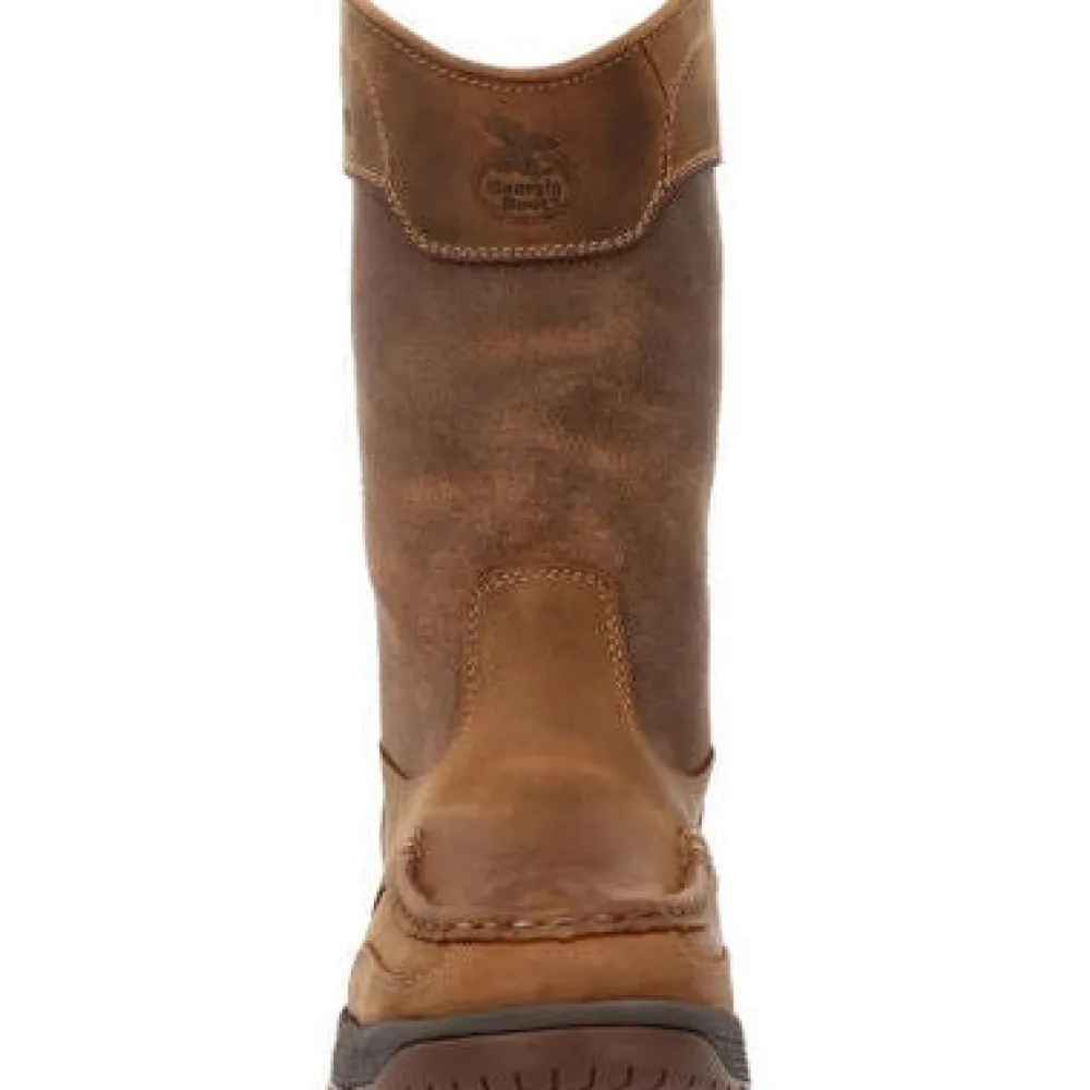 Women Georgia Men's Athens Superlyte 11" WP Pull On Work Boot -- GB00549