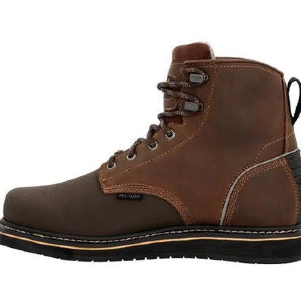 Women Georgia Men's Boot Amp Lt Power 6" Wedge Work Boot -- GB00518