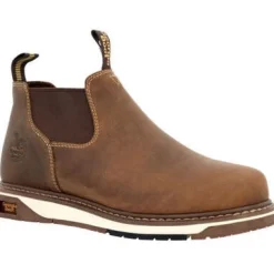 Women Georgia Men's Boot Amp Lt Wedge 4" Romeo Work Boot - - GB00545