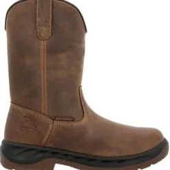 Women Georgia Men's Boot Ot 10" Waterproof Pull On Work Boot -- GB00523