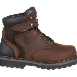 Georgia Men's Brookville 6" Waterproof Work Boot - Brown - G7134