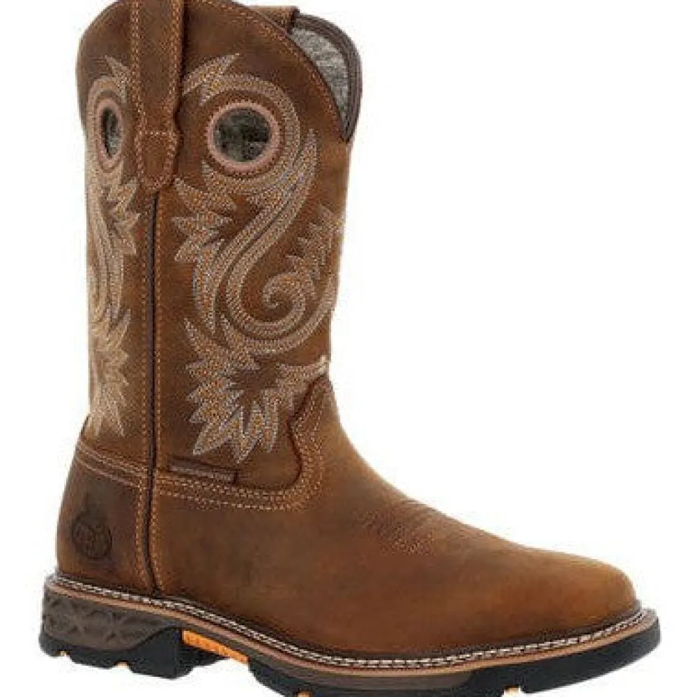 Georgia Men's Carbo Tec FLX 11" Soft Toe WP Pull On Work Boot- - GB00649