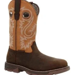Georgia Men's Carbo Tec FLX 11" Alloy Toe WP Western Work Boot- - GB00672