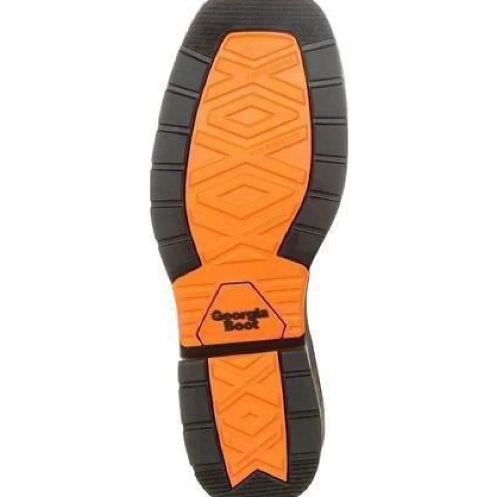 Georgia Men's Carbo-Tec 11" LT Alloy Toe WP Pull-On Western Work Boot GB00224