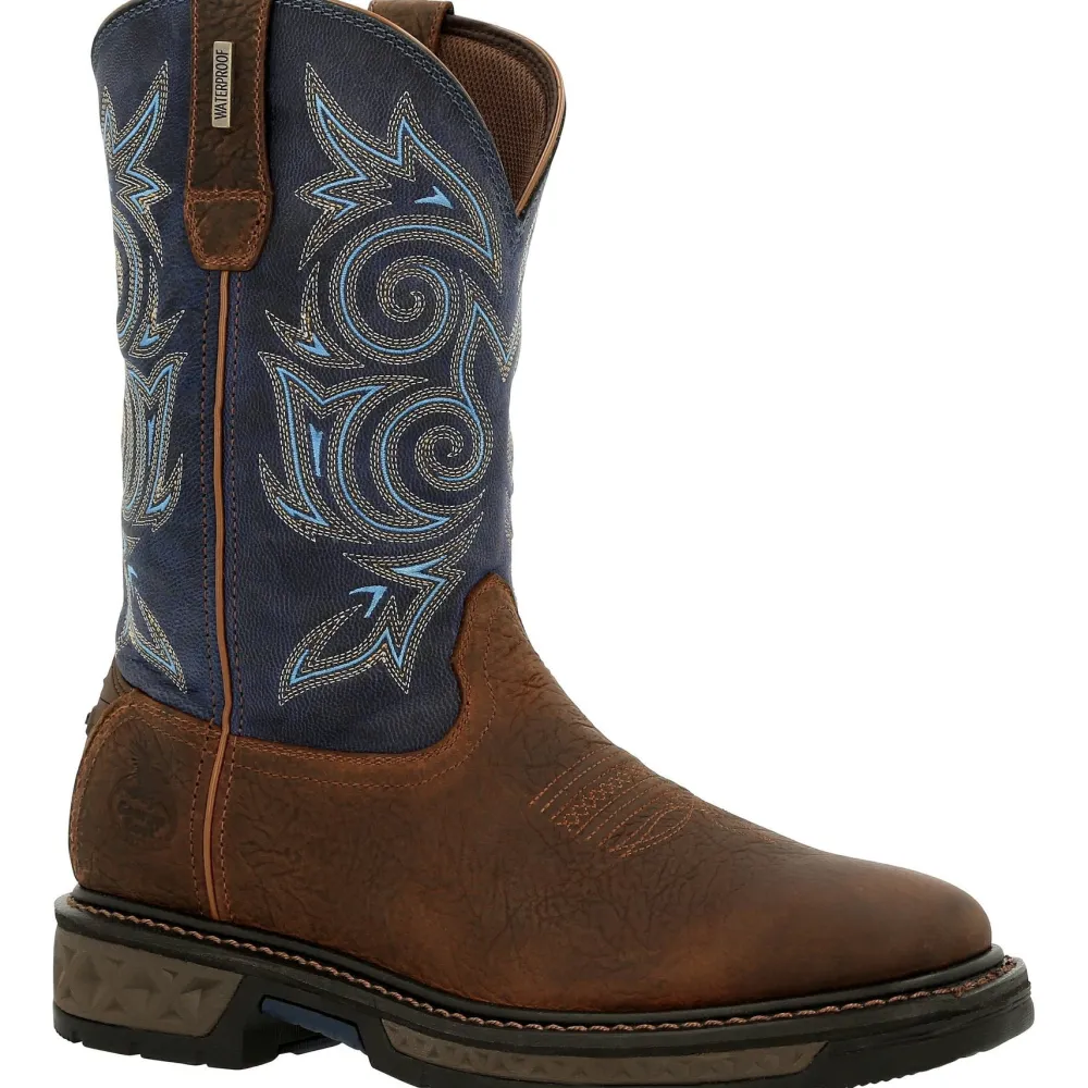 Georgia Men's Carbo-Tec LT 11" Soft Toe WP Western Work Boot - GB00435