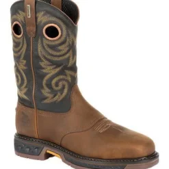Georgia Men's Carbo-Tec LT 11" Stl Toe WP Western Work Boot -- GB00267