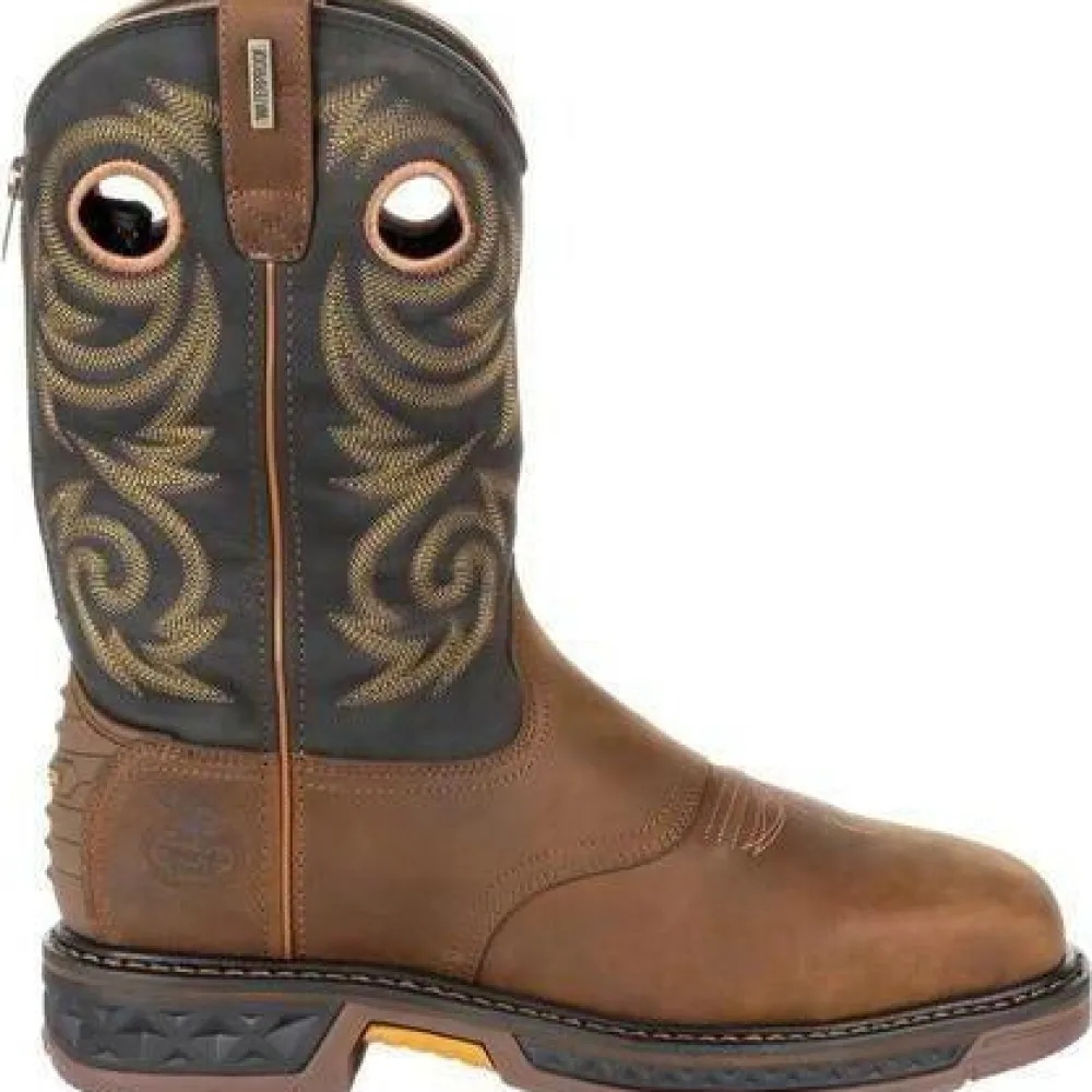 Georgia Men's Carbo-Tec LT 11" Stl Toe WP Western Work Boot -- GB00267