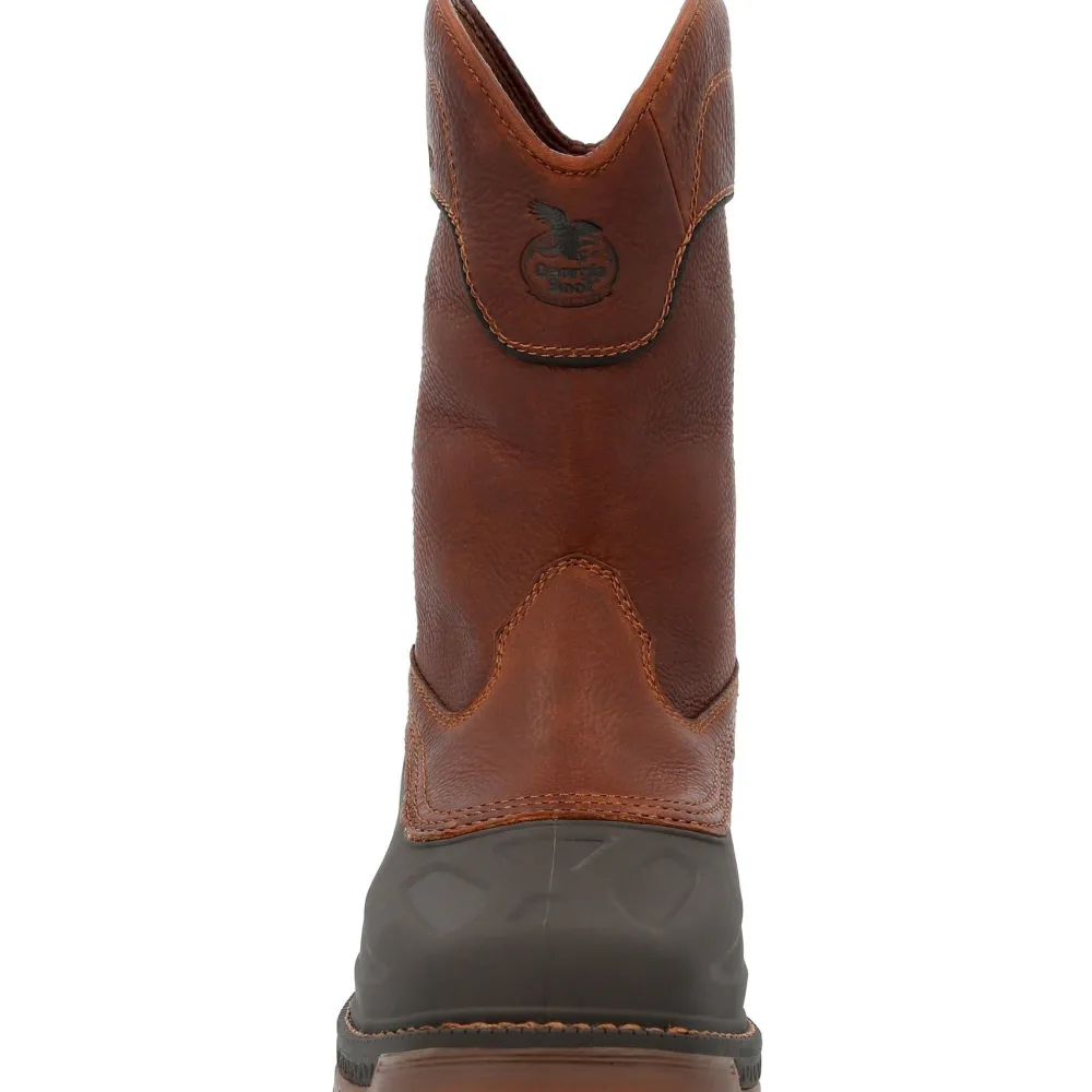 Women Georgia Men's Carbo-Tec LTR 11" Soft Toe WP Wellington Work Boot GB00470