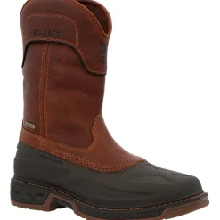 Women Georgia Men's Carbo-Tec LTR 11" Stl Toe WP Wellington Work Boot GB00471
