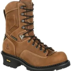 Women Georgia Men's Comfort Core 9" Logger Work Boot GB00096