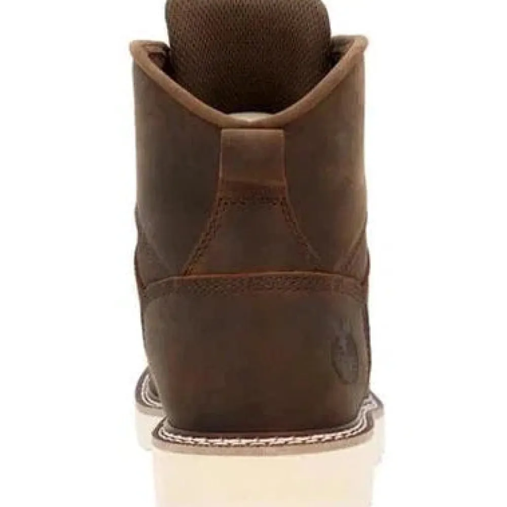 Women Georgia Men's Core 37 6" Soft Toe Slip Resist Work Boot - - GB00667