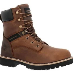 Georgia Men's Core 37 8" Steel Toe WP Lace-Up Work Boot- - GB00674