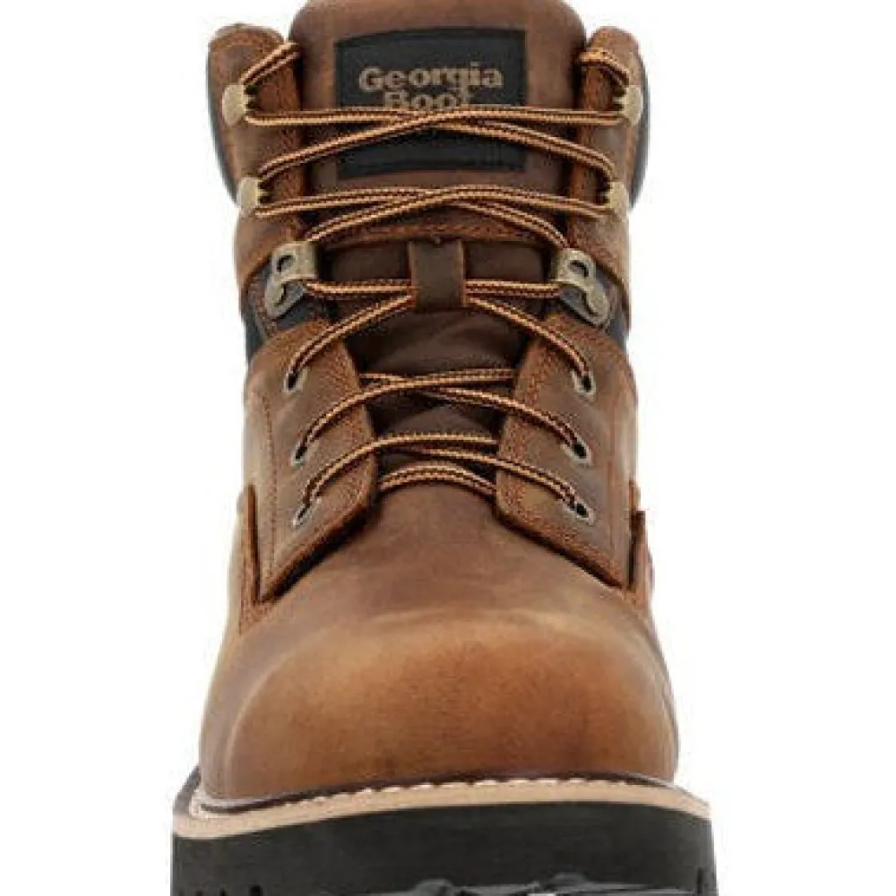 Georgia Men's Core 37 6" WP Slip Resistant Work Boot -- GB00635