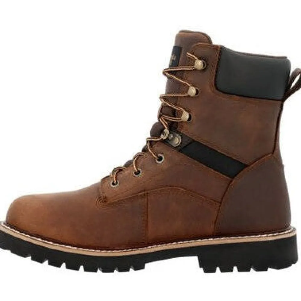 Georgia Men's Core 37 8" WP Slip Resistant Work Boot -- GB00637
