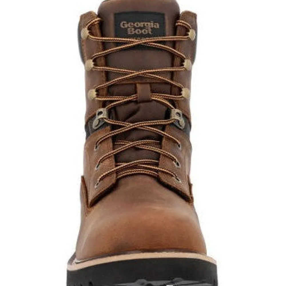 Georgia Men's Core 37 8" WP Slip Resistant Work Boot -- GB00637