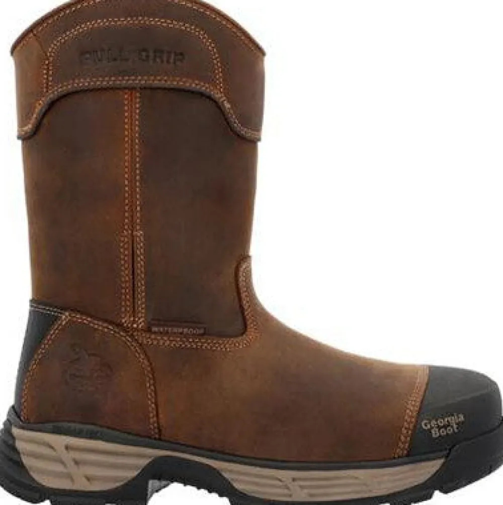 Women Georgia Men's Durablend Edge 10" Alloy Toe WP Work Boot -- GB00664