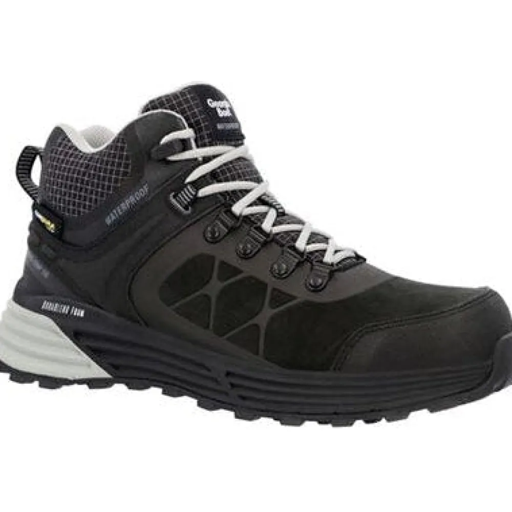 Women Georgia Men's Durablend Sport 5" Comp Toe WP Work Boot -- GB00595