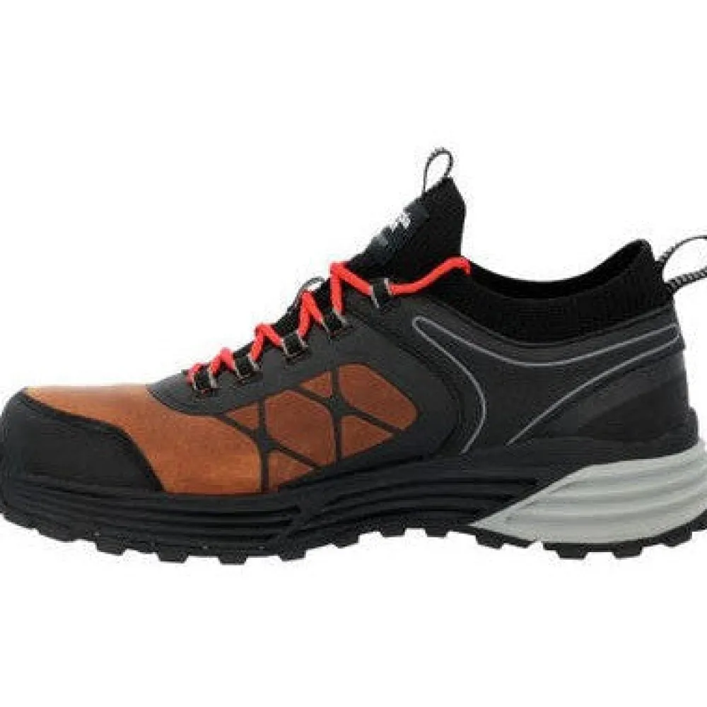 Women Georgia Men's Durablend Sport 3" Soft Toe WP Work Shoe -Black- GB00627