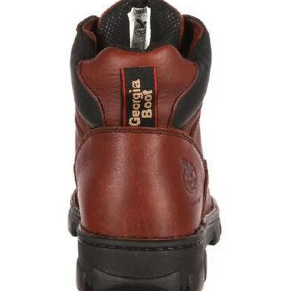 Georgia Men's Eagle Light 6" ST Wide Load Hiker Work Boot -Soggy- G6395