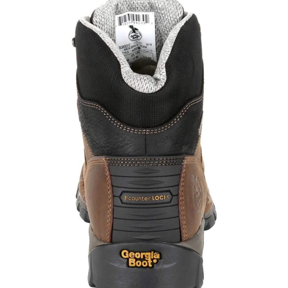 Georgia Men's Eagle One 6" Steel Toe WP Work Boot - - GB00313