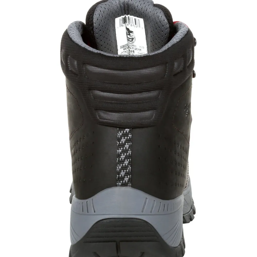 Women Georgia Men's Eagle Trail 6" Soft Toe WP Work Boot - - GB00399