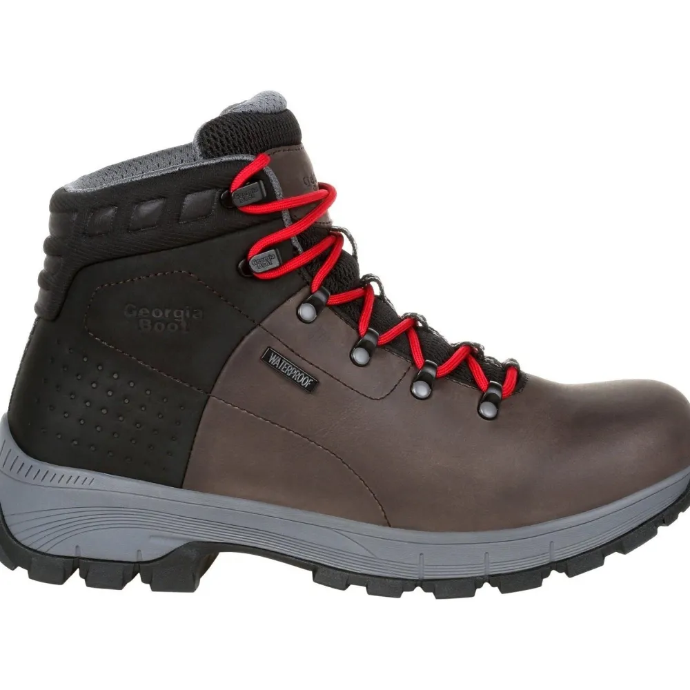 Women Georgia Men's Eagle Trail 6" Soft Toe WP Work Boot - - GB00399