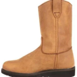 Women Georgia Men's Farm And Ranch Wellington Wedge Work Boot - - G4432