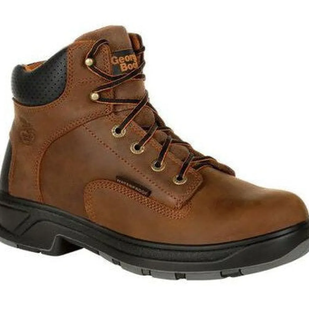 Georgia Men's FLX Point 6" Comp Toe WP Work Boot- - G6644