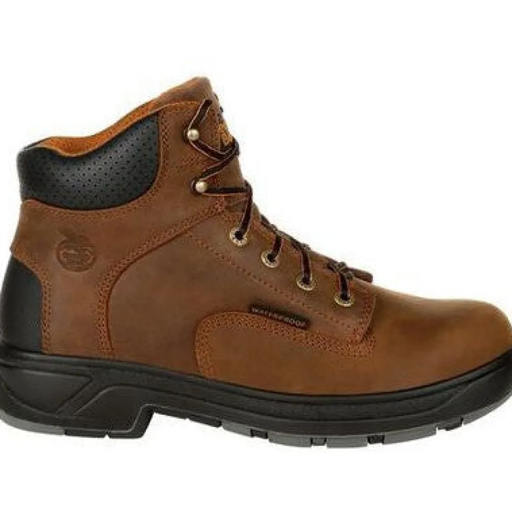 Georgia Men's FLX Point 6" Comp Toe WP Work Boot- - G6644