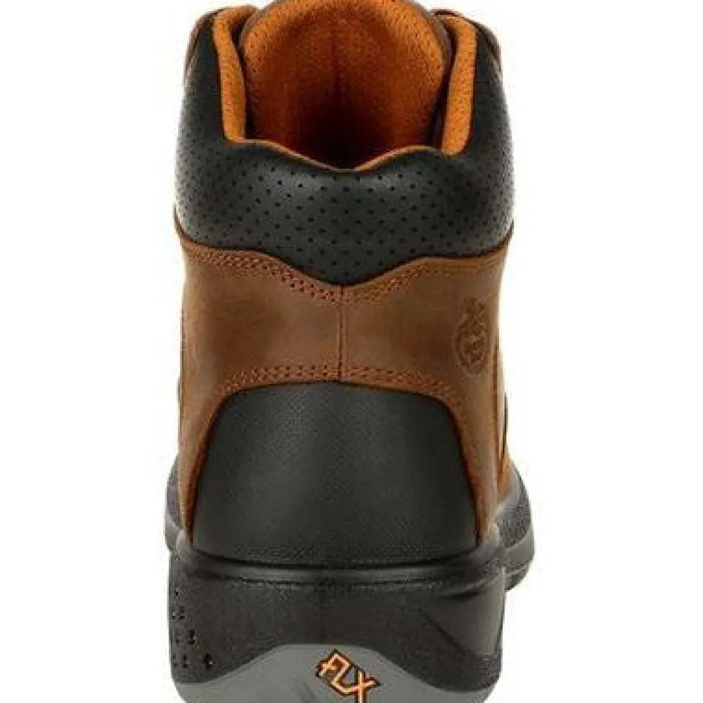 Georgia Men's Flxpoint 6" Soft Toe WP Work Boot - - G6544