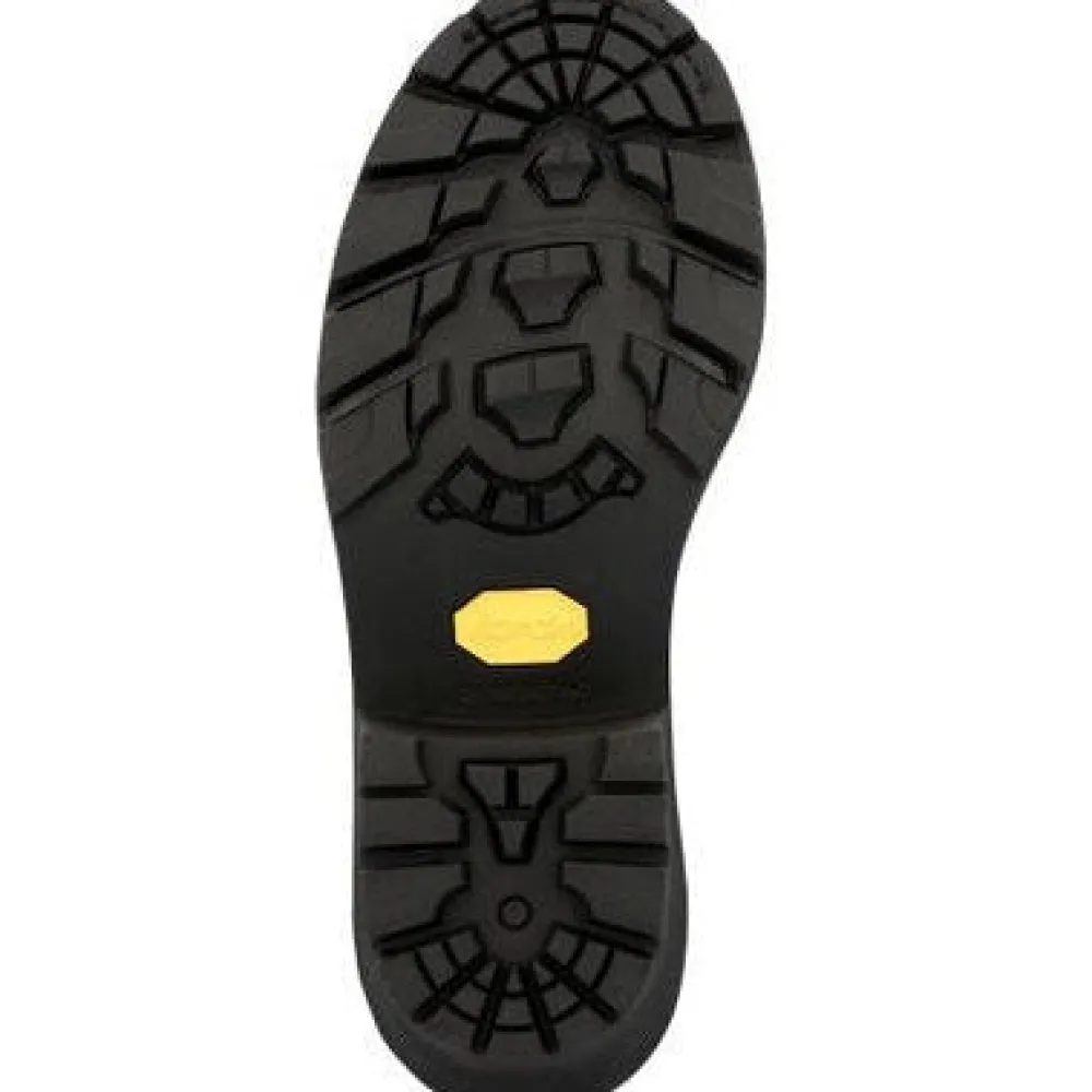 Women Georgia Men's Forestry 8" Soft Toe Logger Work Boot- - GB00648