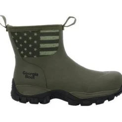 Georgia Men's GBR 8" WP Mid Rubber Work Boot - Dark - GB00631