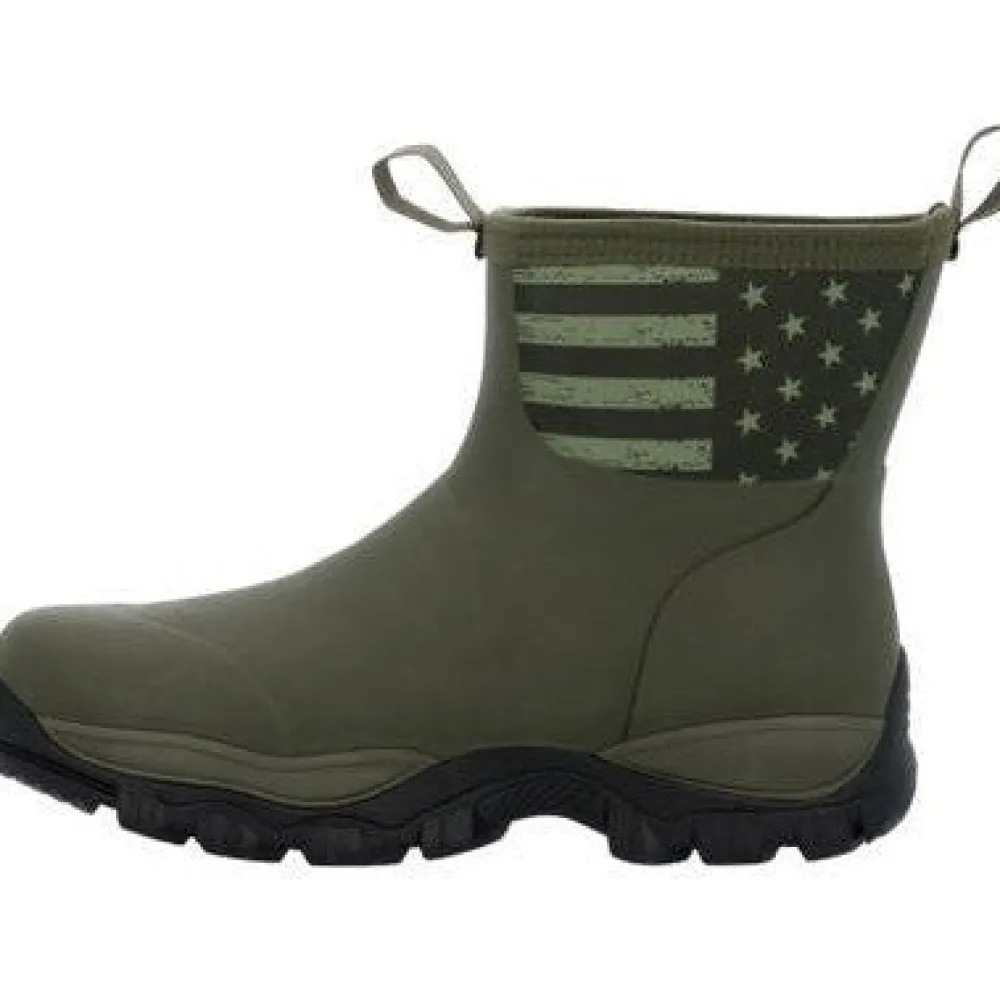 Georgia Men's GBR 8" WP Mid Rubber Work Boot - Dark - GB00631