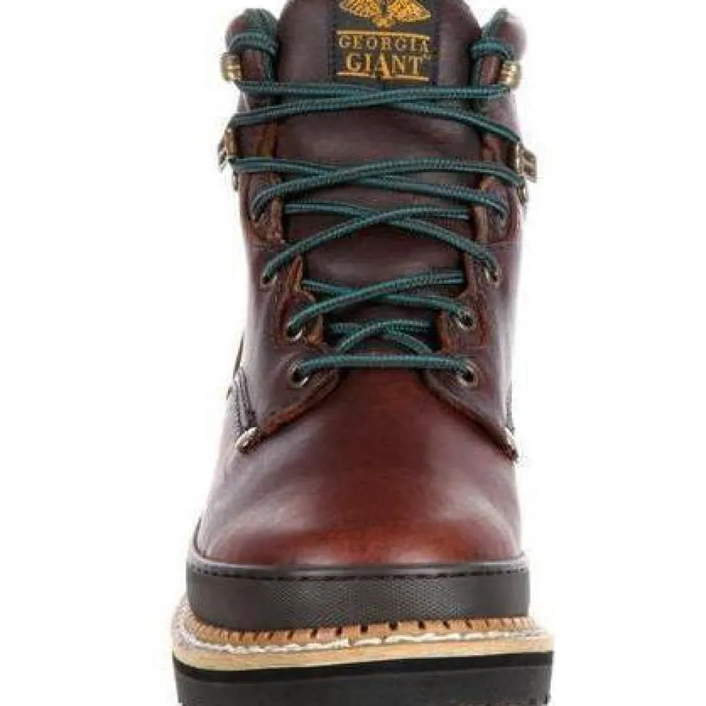 Georgia Men's Giant 6" Steel Toe Work Boot - - G6374