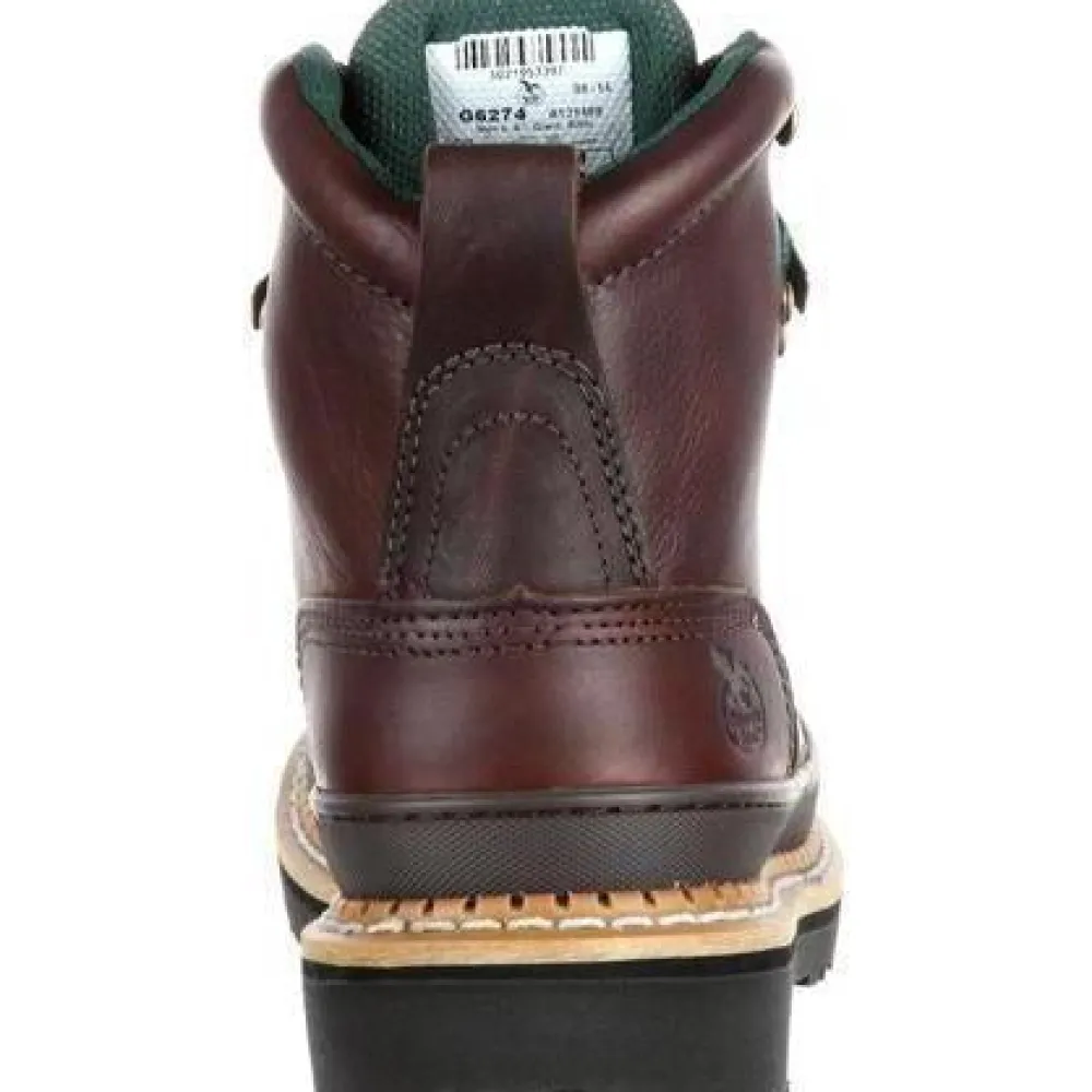 Georgia Men's Giant 6" Steel Toe Work Boot - - G6374