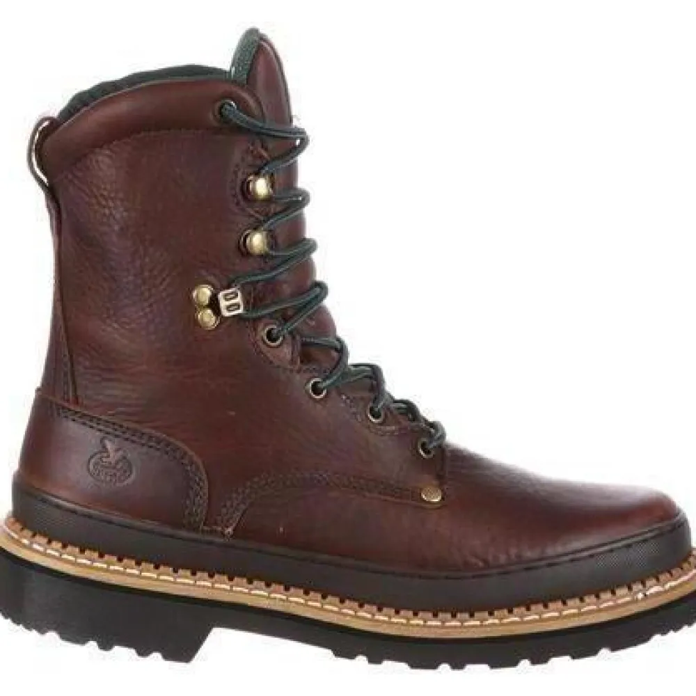 Georgia Men's Giant 8" Steel Toe Work Boot - - G8374