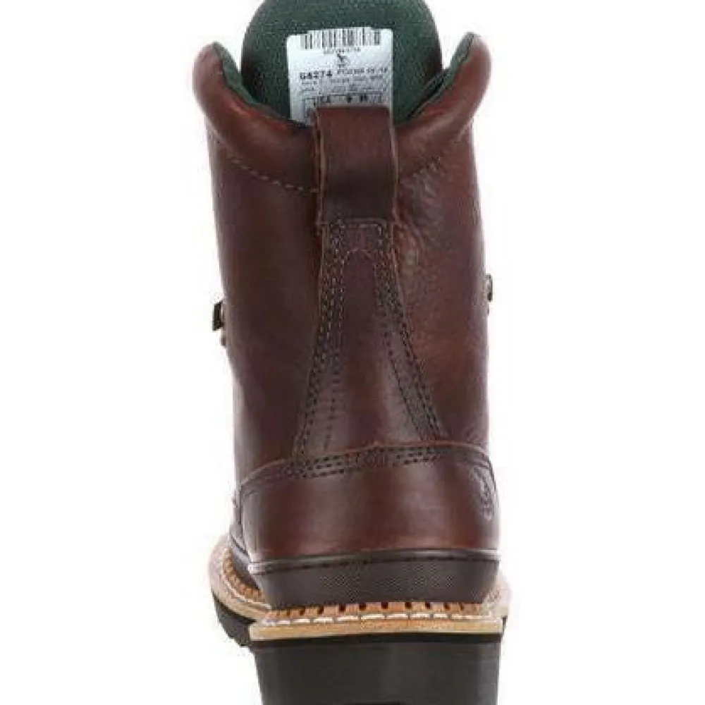 Georgia Men's Giant 8" Steel Toe Work Boot - - G8374