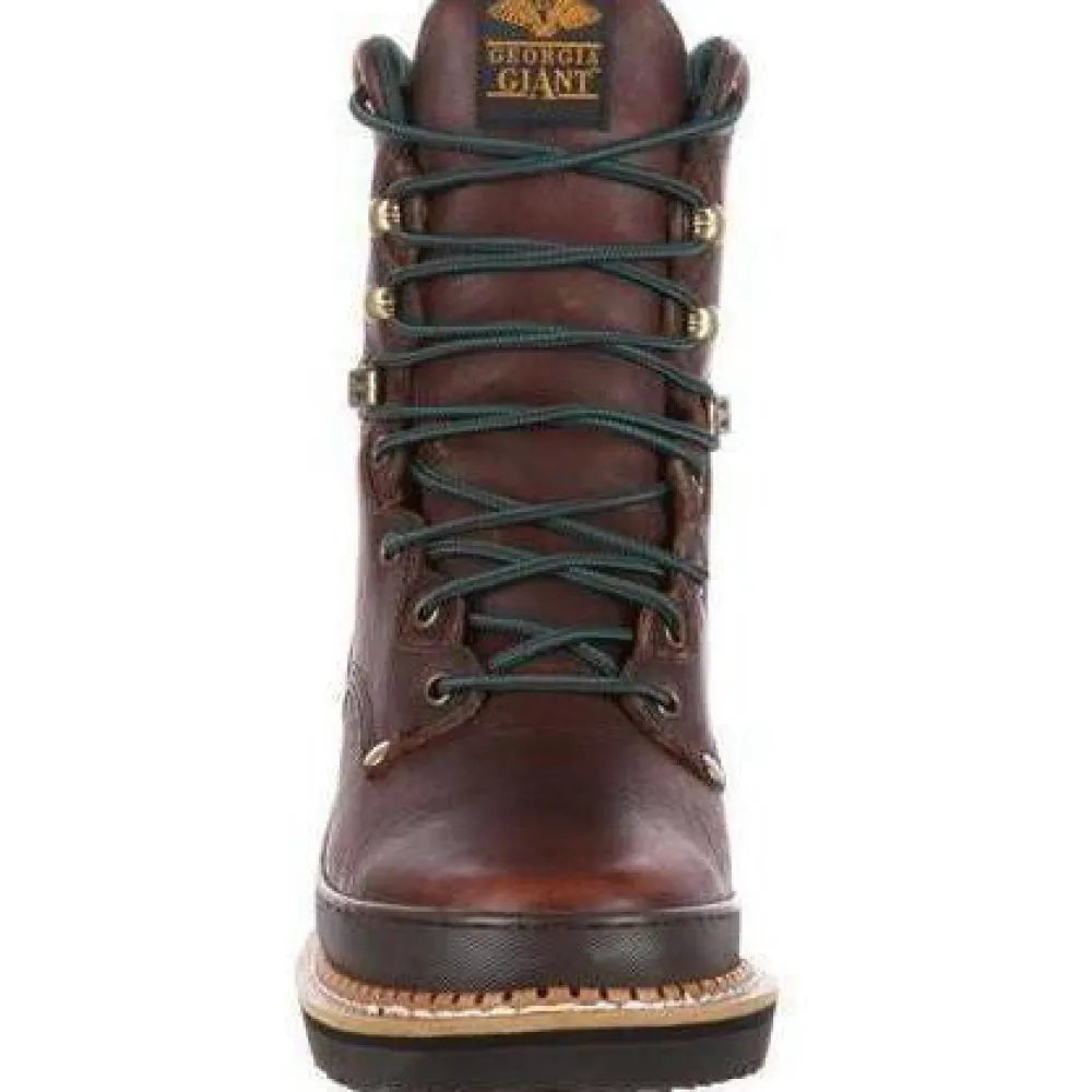 Georgia Men's Giant 8" Steel Toe Work Boot - - G8374
