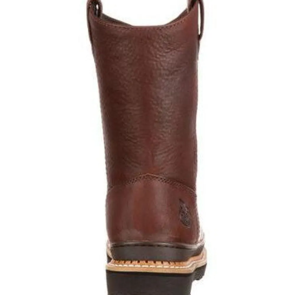 Women Georgia Men's Giant 11" Wellington Pull On Work Boot -- G4274