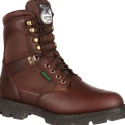 Georgia Men's Homeland 8" Stl Toe Waterproof Work Boot - - G107