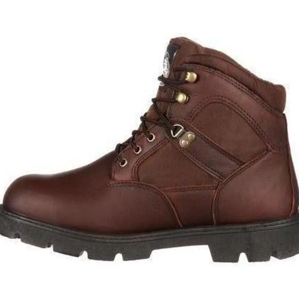 Georgia Men's Homeland 6" Waterproof Work Boot - - G106