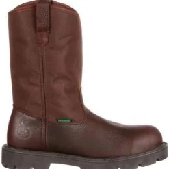 Women Georgia Men's Homeland Stl Toe WP Wellington Work Boot - - G111