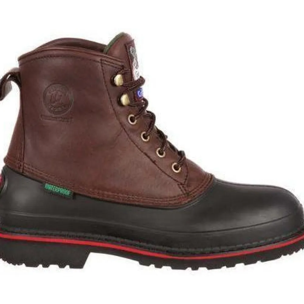 Georgia Men's Muddog 6" Steel Toe Waterproof Work Boot - - G6633