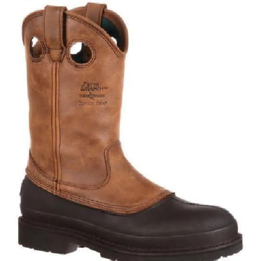 Women Georgia Men's Muddog Wellington Work Boot - - G5514