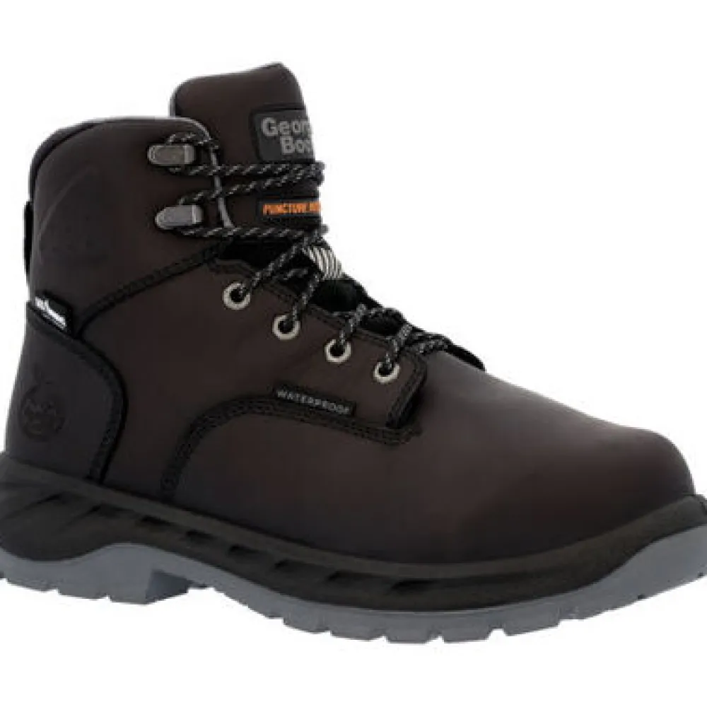 Georgia Men's OT 6" Comp Toe WP MG PR Work Boot - - GB00562