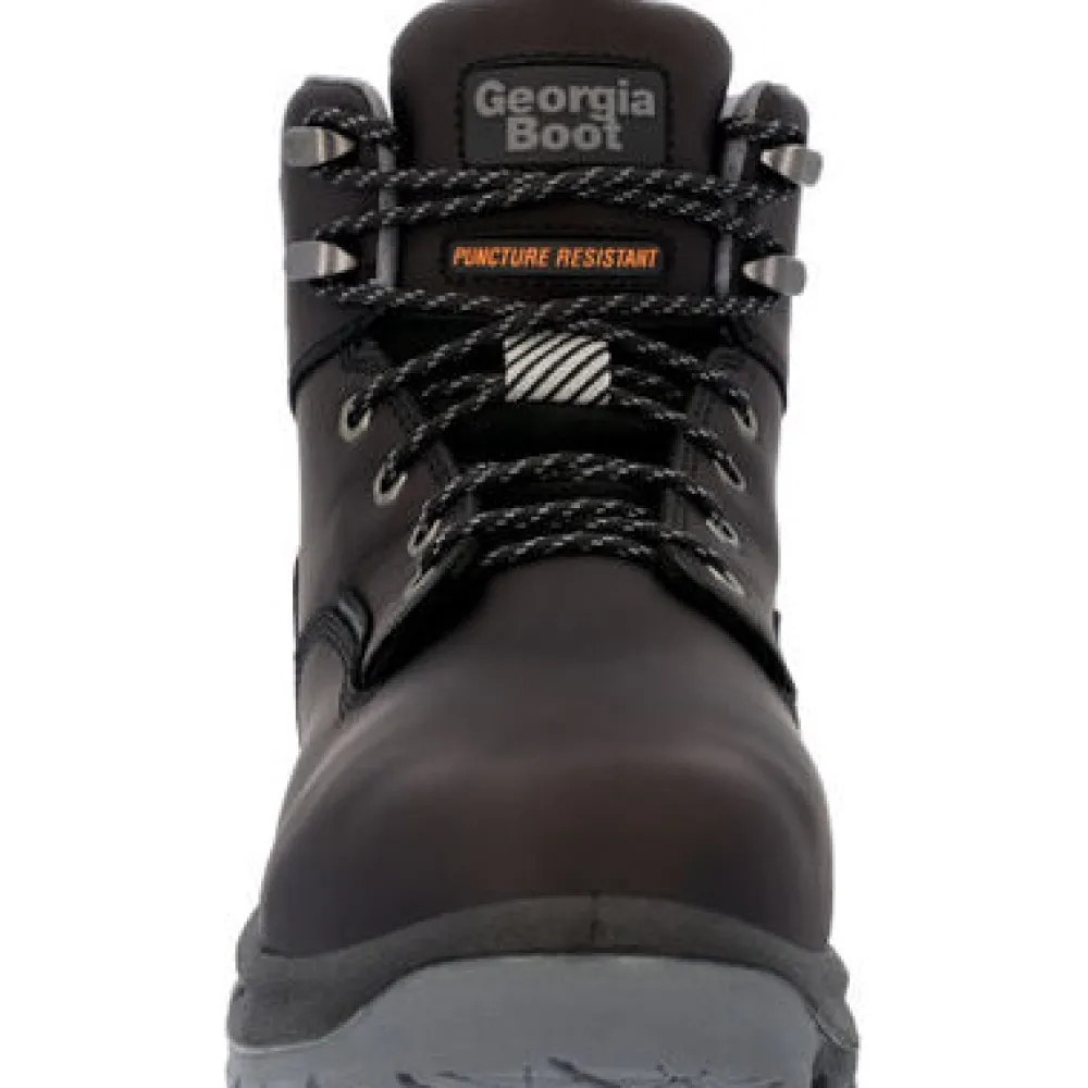 Georgia Men's OT 6" Comp Toe WP MG PR Work Boot - - GB00562